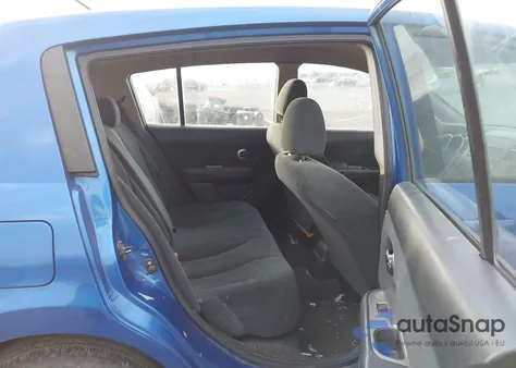 2010 Nissan Versa 1.8S из США, поврежденный, VIN 3N1BC1CP5AL463578